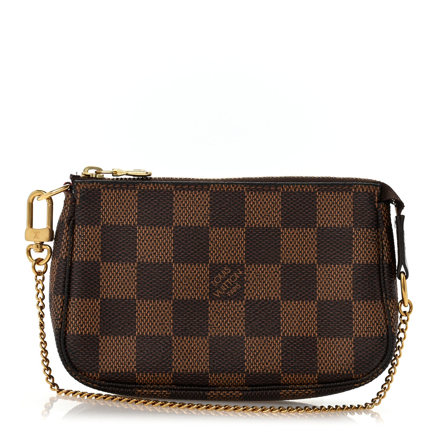 Louis Vuitton Damier Ebene Mini Pochette Accessories 1 of 8