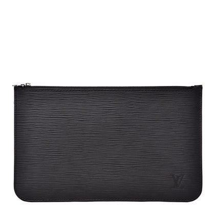 Louis Vuitton Epi Neverfull Pochette MM GM Black 1 of 5