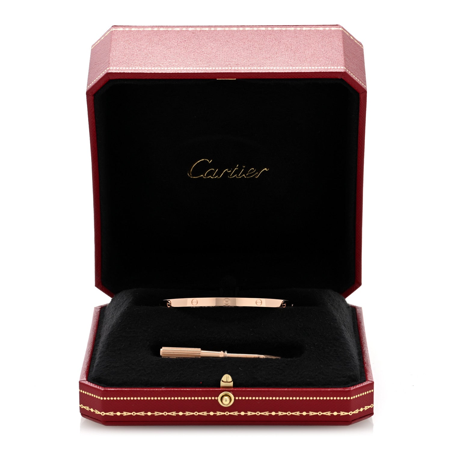 Cartier 18K Pink Gold Small LOVE Bracelet 16 5 of 5