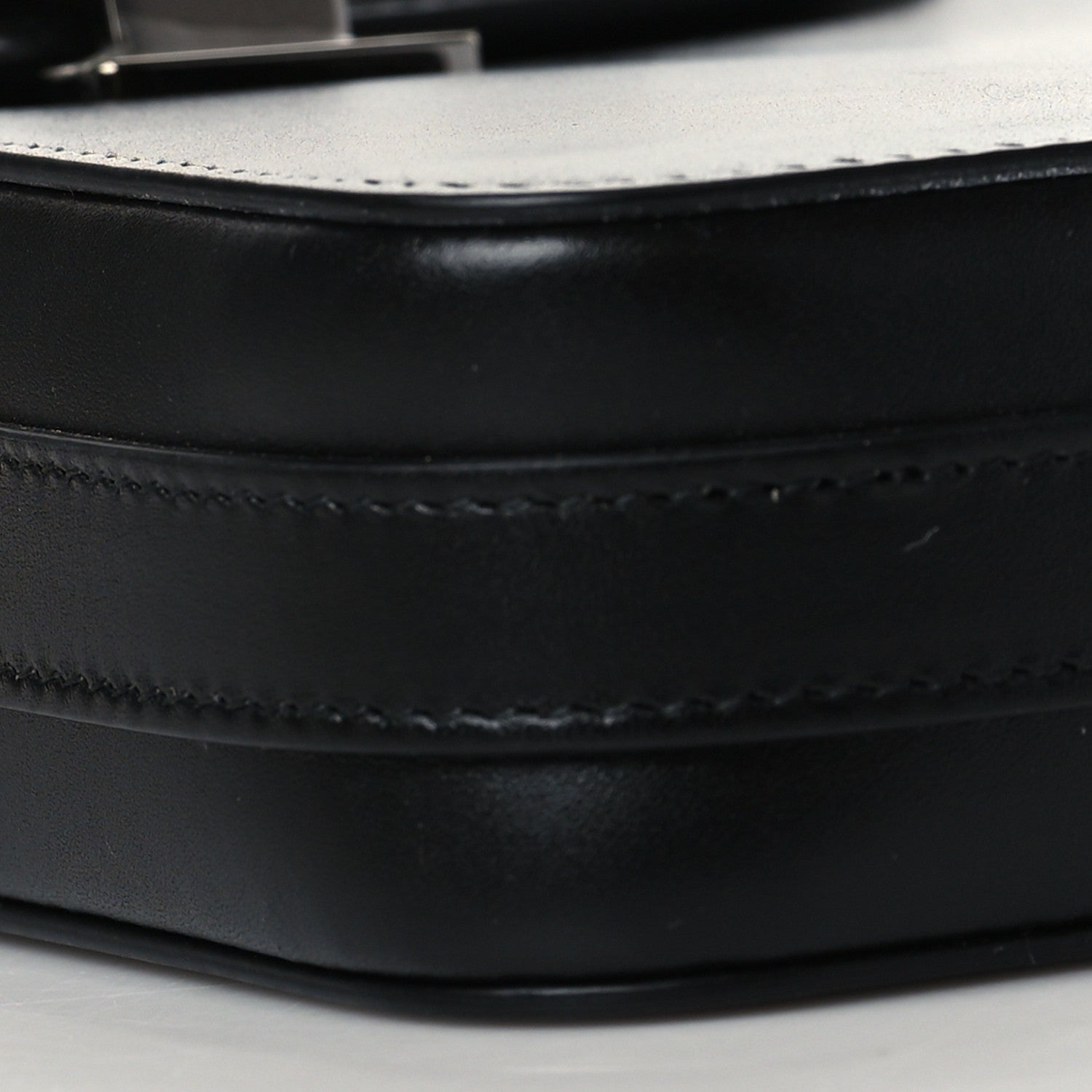 Christian Dior Smooth Calfskin Vertical Pouch Black 8 of 9