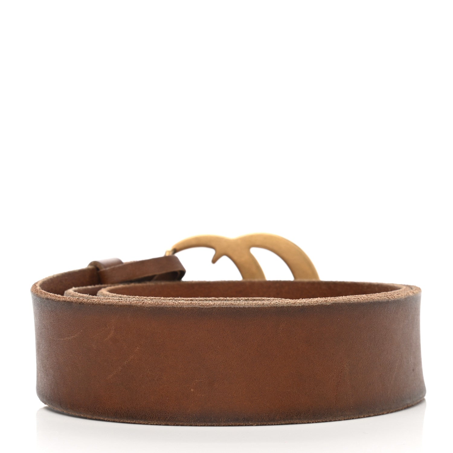 Gucci Faded Calfskin Double G 40mm Belt 85 34 Cuir 2 of 6