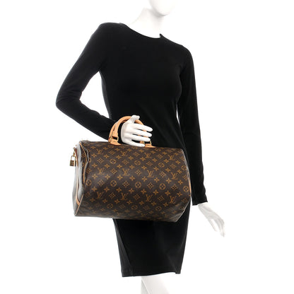 Louis Vuitton Monogram Speedy Bandouliere 35 3 of 10