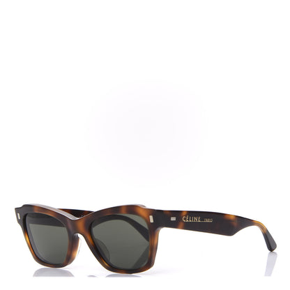 Celine Rectangular Cat Eye Sunglasses CL40058I Havana 1 of 6