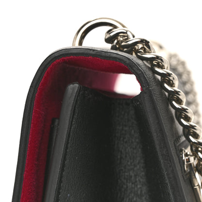 Louis Vuitton Soft Calfskin Pins My Lockme Chain Bag BB Black 13 of 14