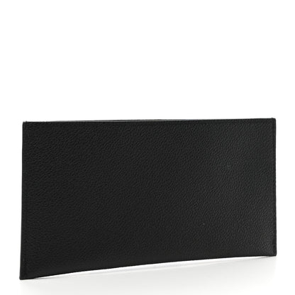 Louis Vuitton Calfskin Felicie Chain Wallet Card Holder Insert Black 3 of 6