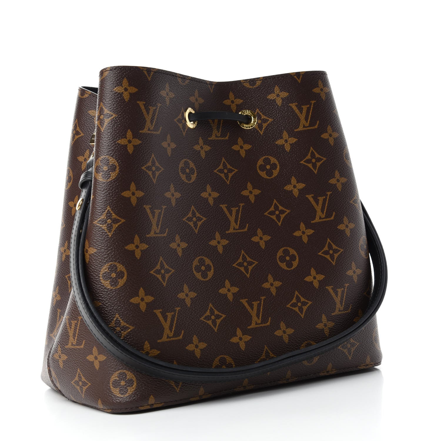 Louis Vuitton Monogram Neonoe MM Black 3 of 11