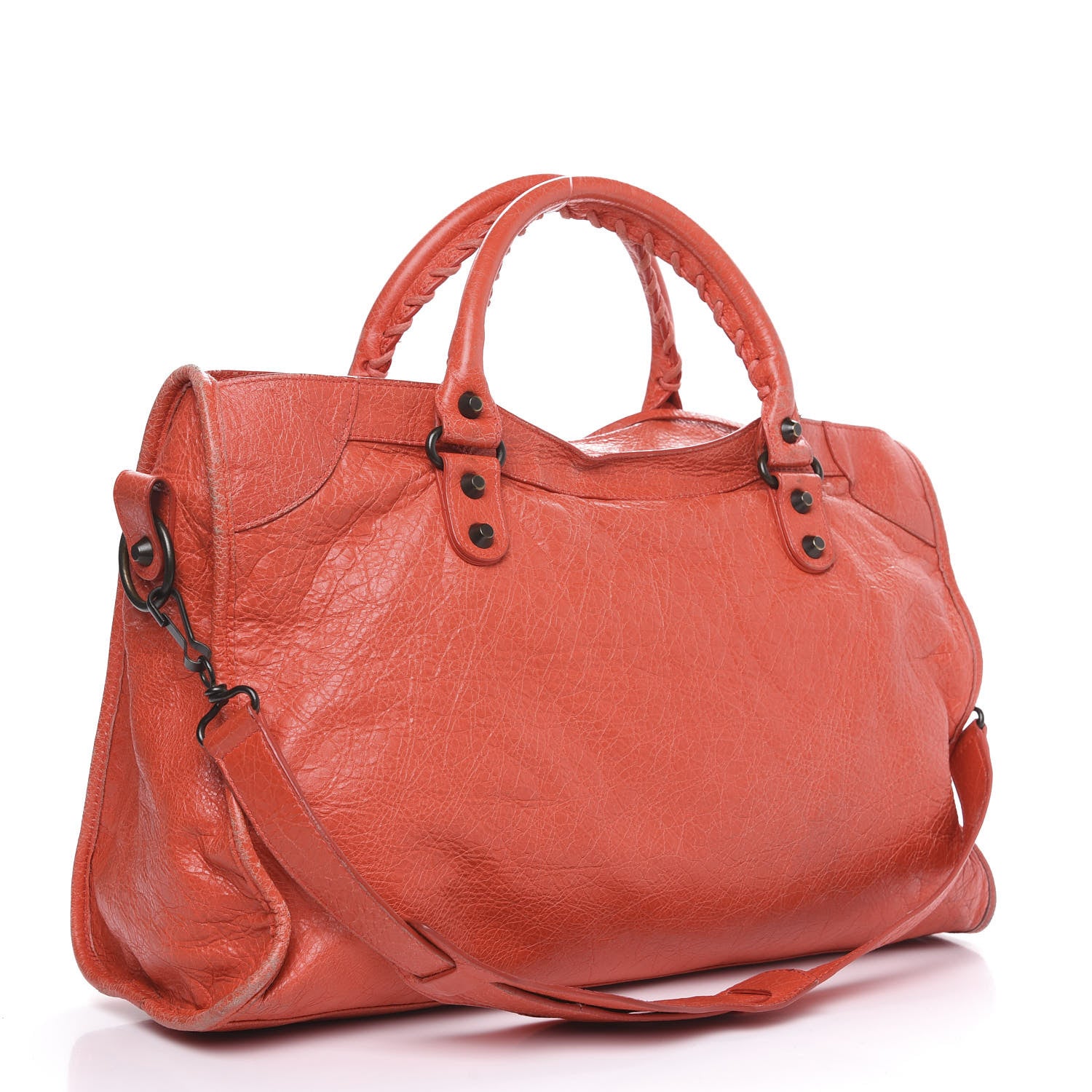 Balenciaga Agneau Classic Hardware City Rose Corail 4 of 16