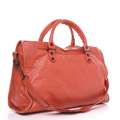 Balenciaga Agneau Classic Hardware City Rose Corail 4 of 16