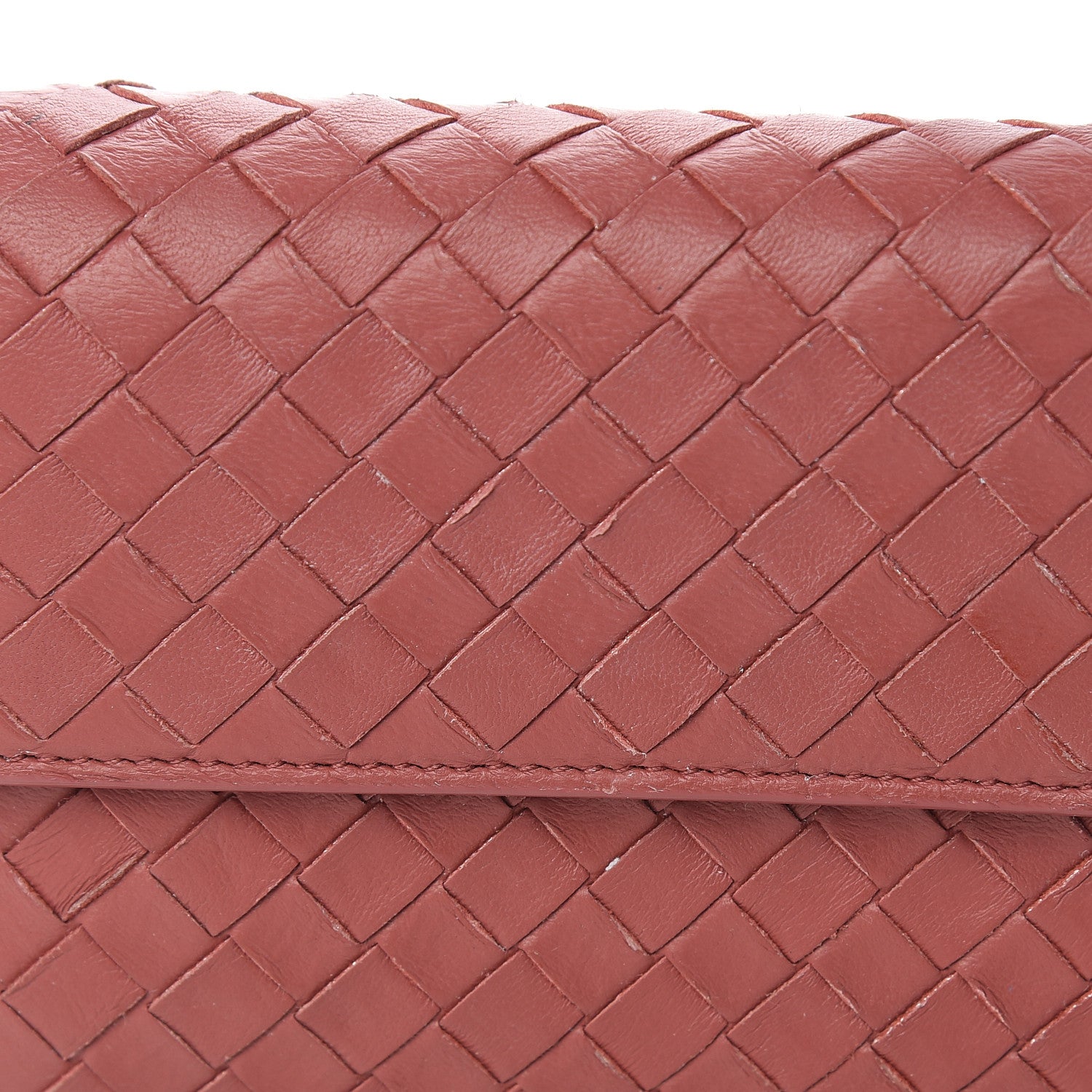 Bottega Veneta Nappa Intrecciato Continental Flap Wallet Pompei 9 of 12