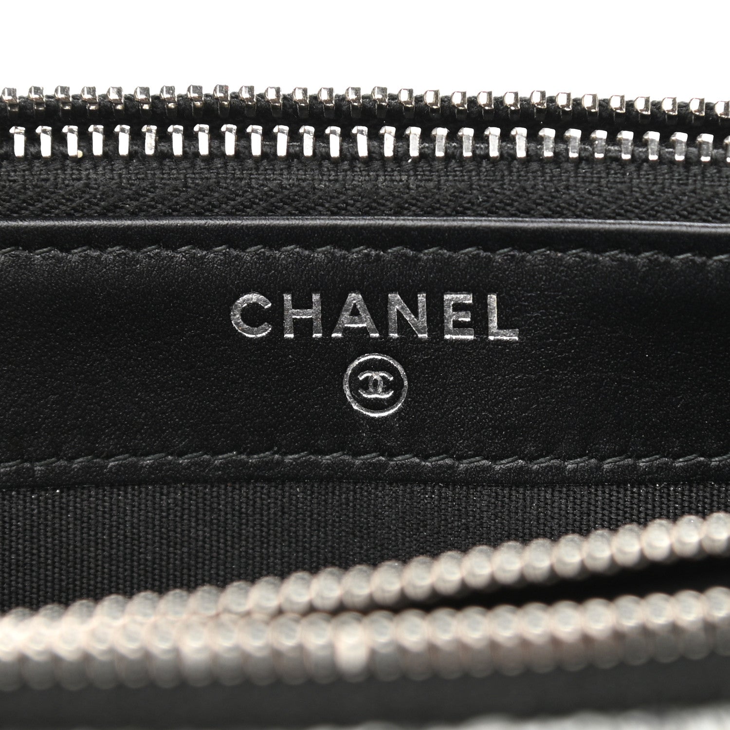 Chanel Canvas Small Deauville Clutch With Chain Charcoal 6 of 12