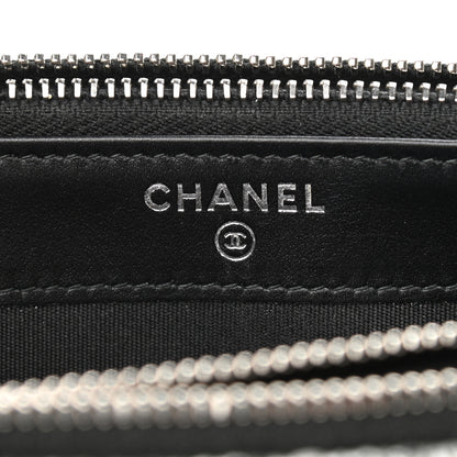 Chanel Canvas Small Deauville Clutch With Chain Charcoal 6 of 12