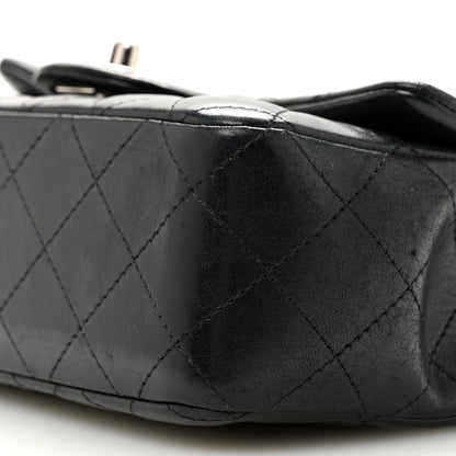 Chanel Lambskin Quilted Mini Rectangular Flap Black 10 of 15