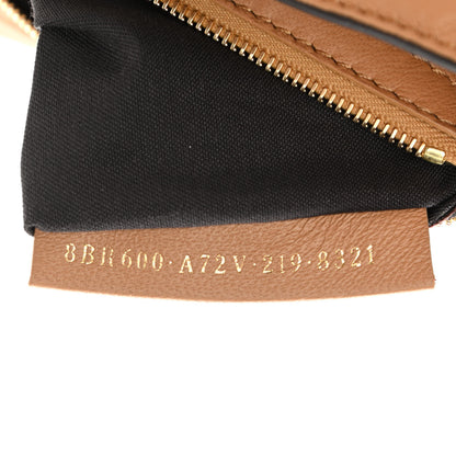 Fendi Nappa FF 1974 Embossed Baguette Miele Scuro 7 of 10
