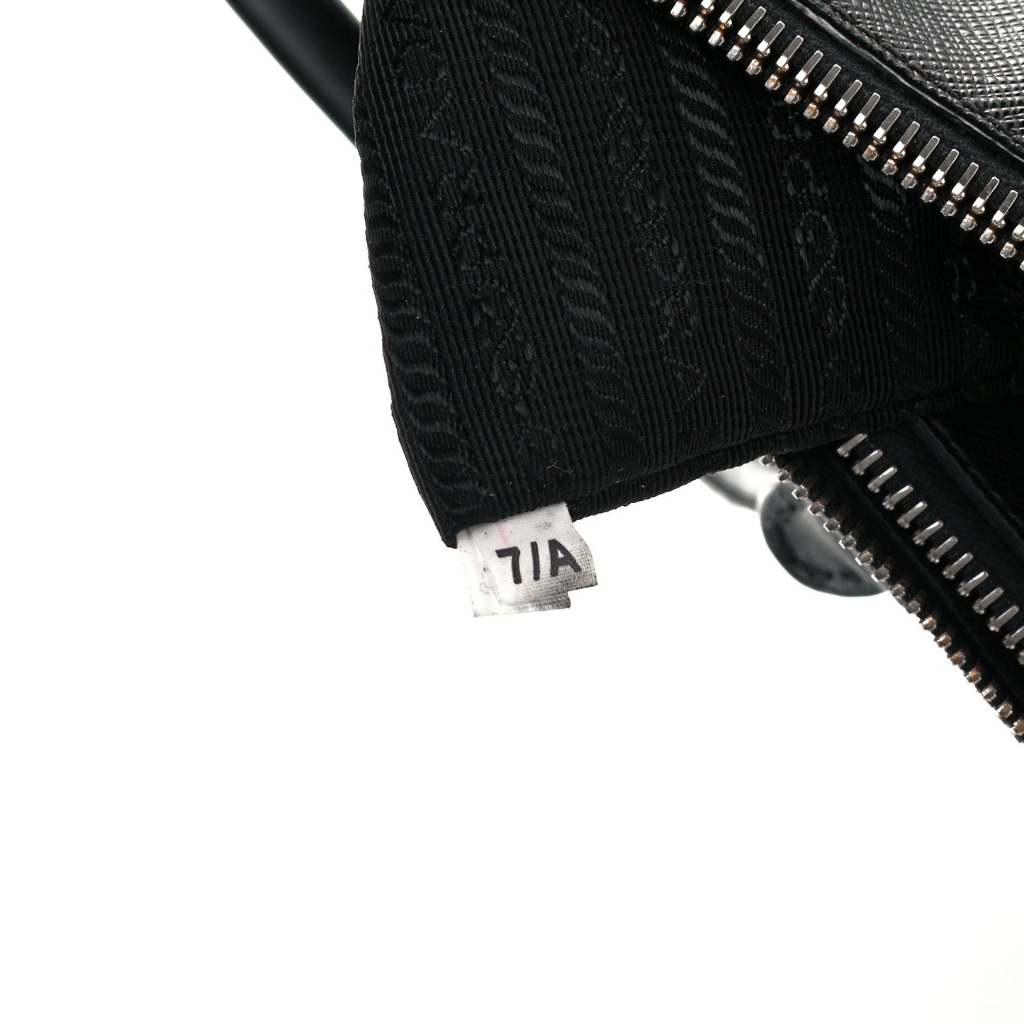 Saffiano Small Galleria Double Zip Tote Black