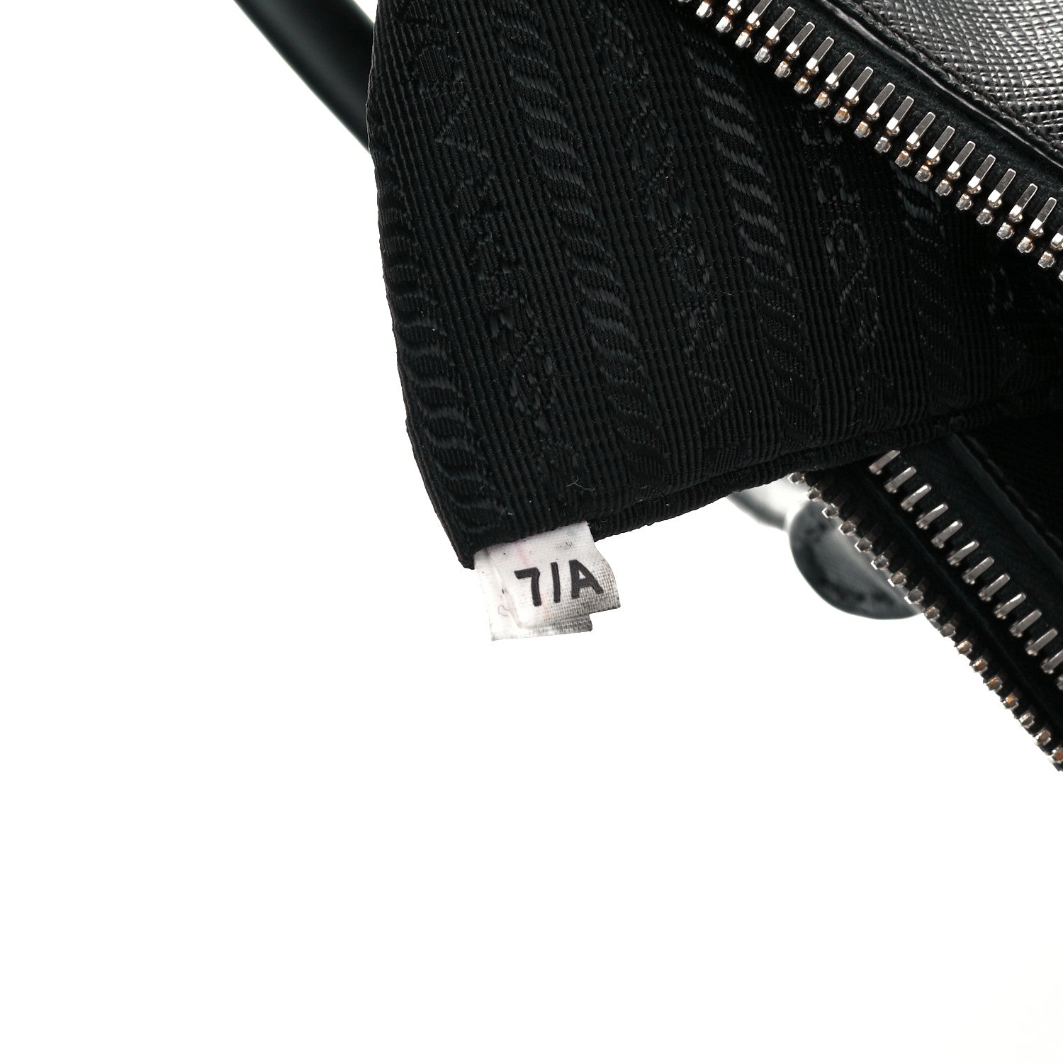 Prada Saffiano Small Galleria Double Zip Tote Black 8 of 11