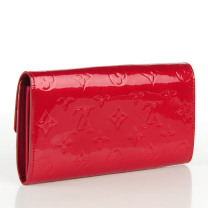 Louis Vuitton Vernis Sarah Wallet Pomme D'Amour 3 of 7