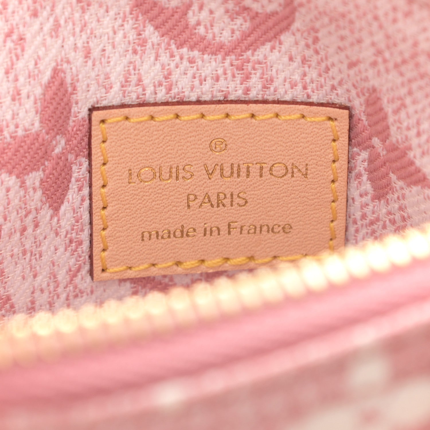 Louis Vuitton Monogram Jacquard Denim Nano Speedy Bandouliere Pink 2 of 9
