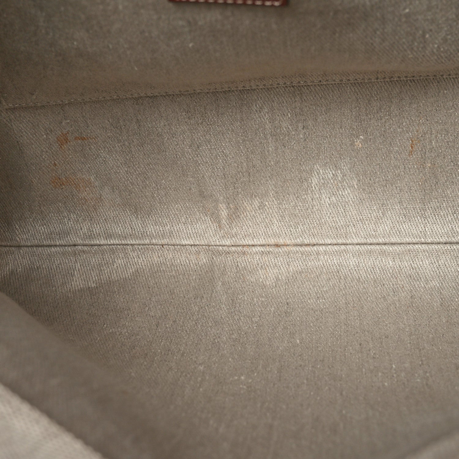 Chloe Linen Calfskin Medium Woody Ribbon Tote White Brown 5 of 9