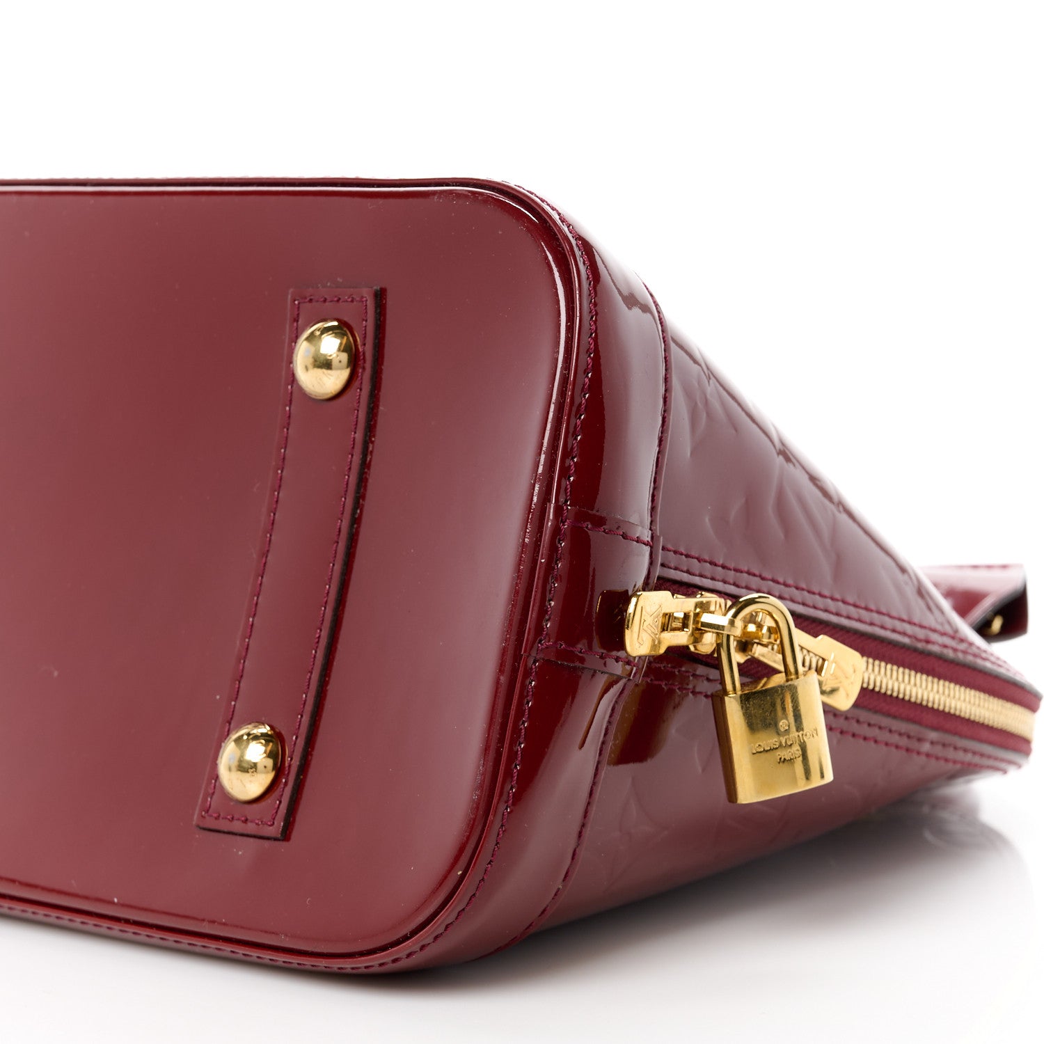 Louis Vuitton LOUIS VUITTON Vernis Alma PM Rouge Fauviste 9 of 13
