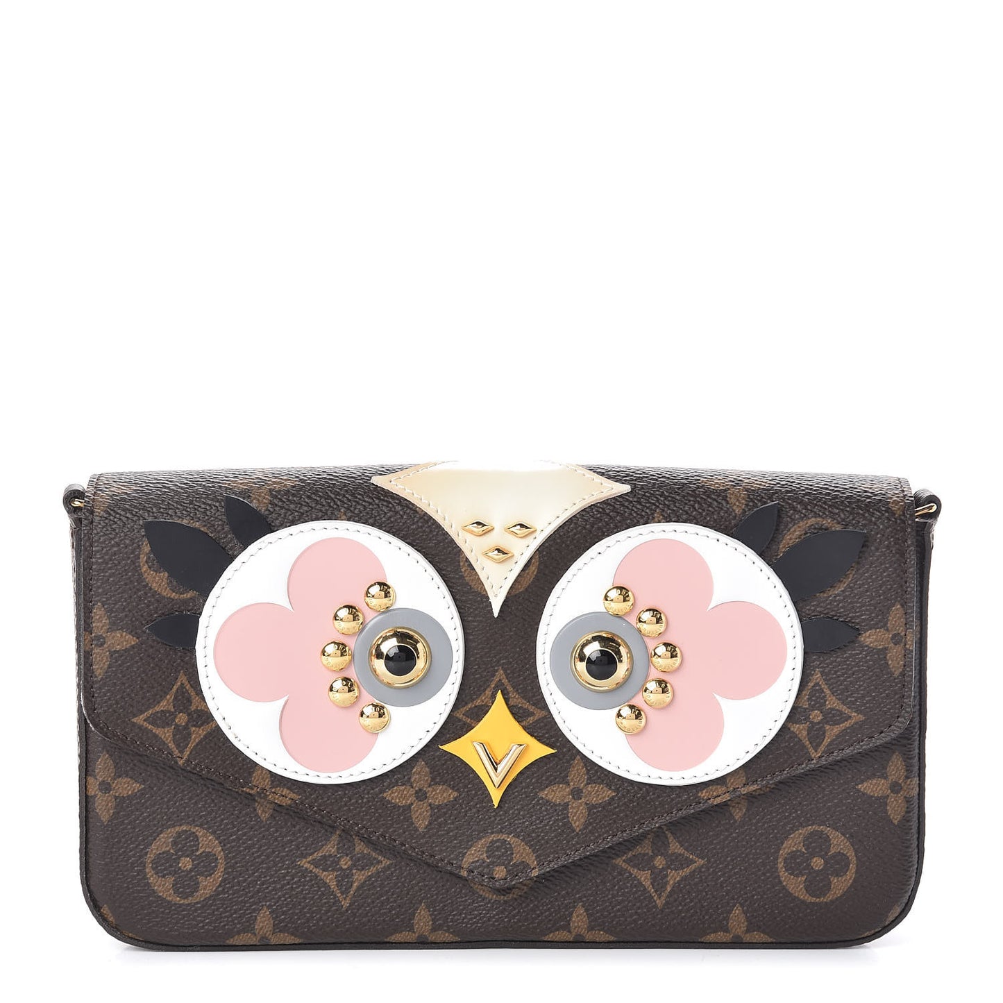 Monogram Lovely Birds Pochette Felicie Chain Wallet