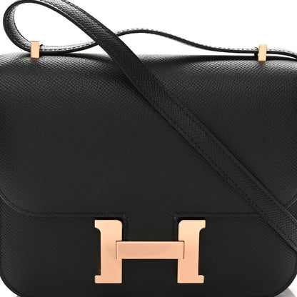 Hermes Epsom Constance 18 Black 3 of 12