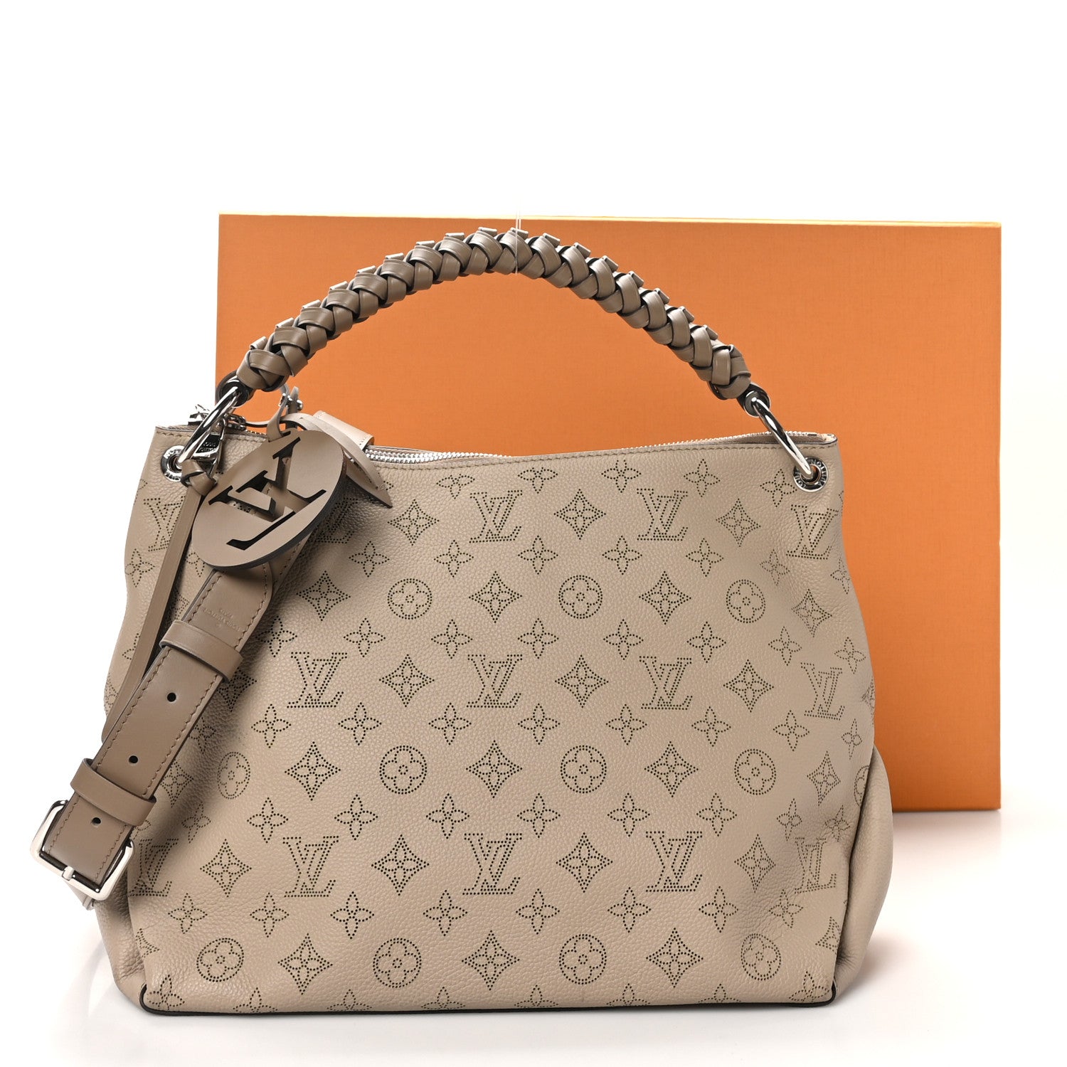 Louis Vuitton Mahina Beaubourg Hobo MM Galet 10 of 10