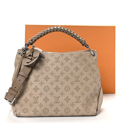 Louis Vuitton Mahina Beaubourg Hobo MM Galet 10 of 10