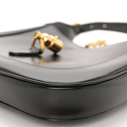 Gucci Boarded Dyana Lux Calfskin Small Jackie 1961 Hobo Black 10 of 13