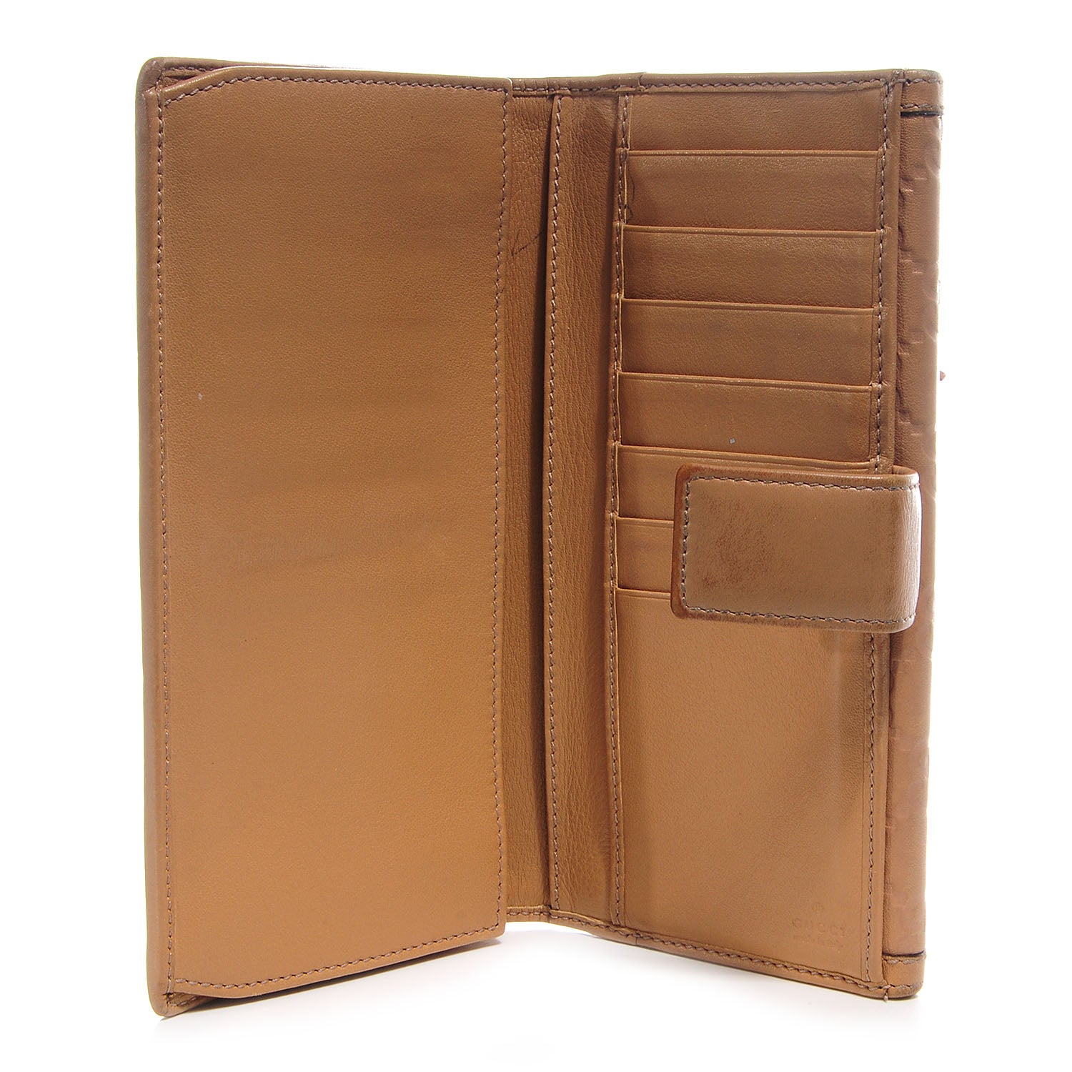 Gucci Guccissima GG Horsebit Tassel Continental Wallet 6 of 8