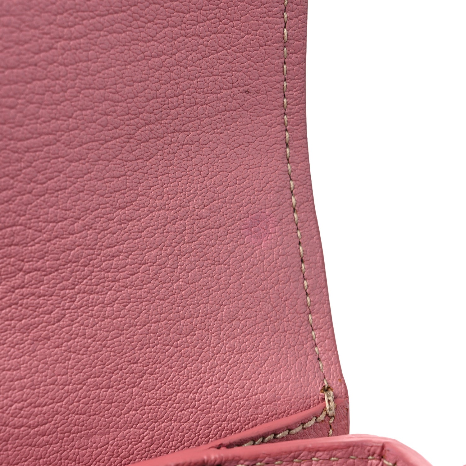 Miu Miu Goatskin Madras Shoulder Bag Rosa 12 of 17
