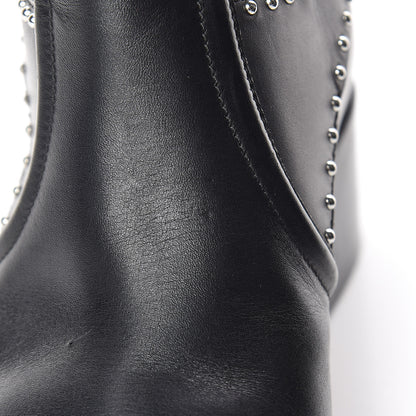 Givenchy Calfskin Studded Riding Boots 39 Black 13 of 14