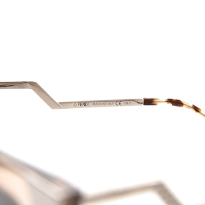 Fendi Iridia Cat Eye Sunglasses FF 0060/S Light Golden 6 of 7