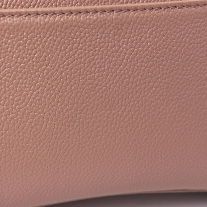 Balenciaga Grained Calfskin Small Hourglass Top Handle Bag Nude Beige 12 of 12