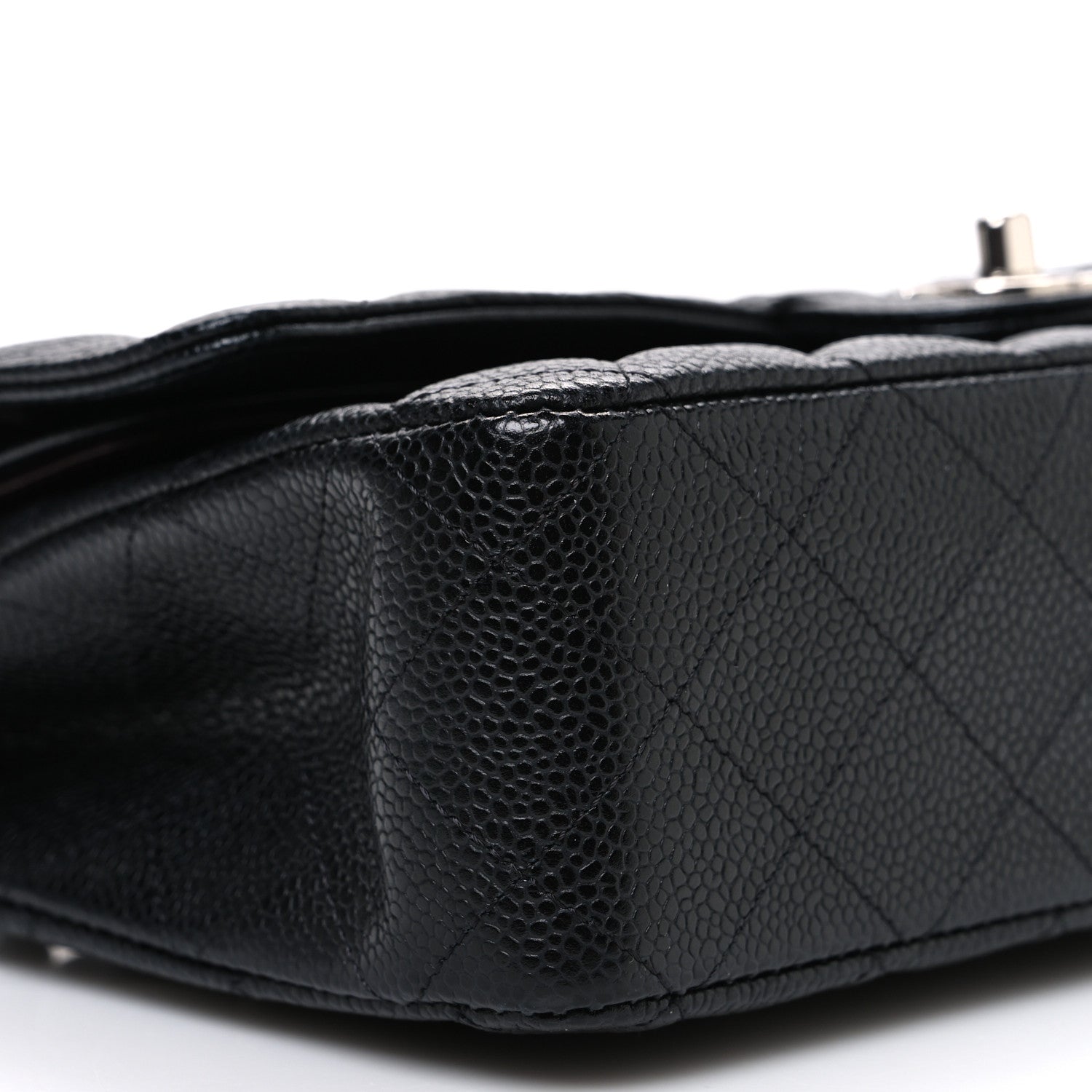 Chanel Caviar Quilted Medium Double Flap Black 9 of 11