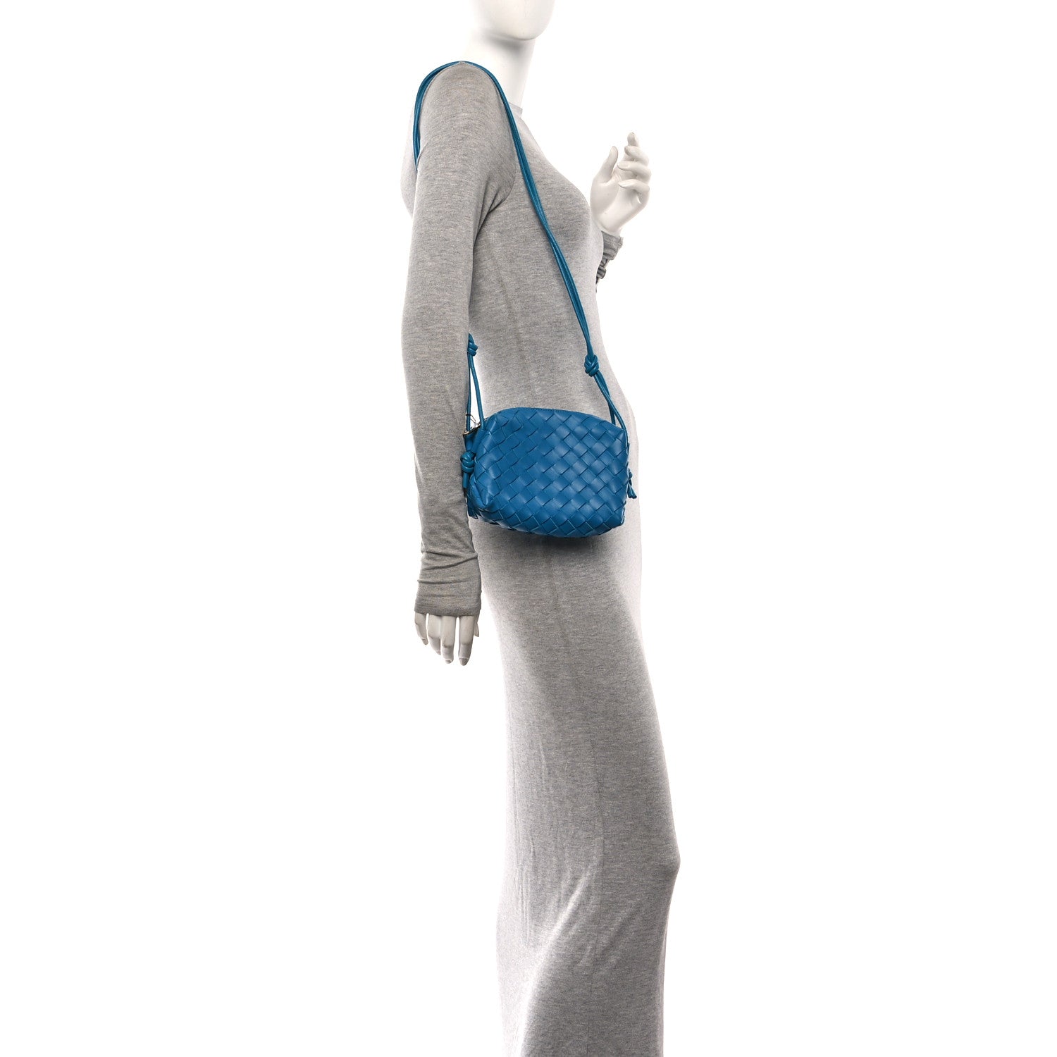 Bottega Veneta Nappa Intrecciato Mini Loop Camera Bag Blueprint 2 of 9