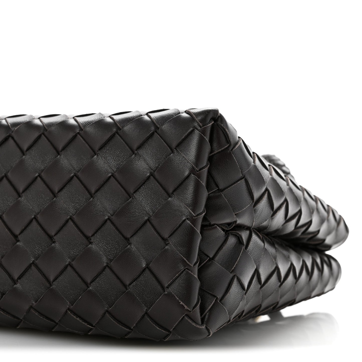 Nappa Intrecciato Small Andiamo Shoulder Bag Fondant