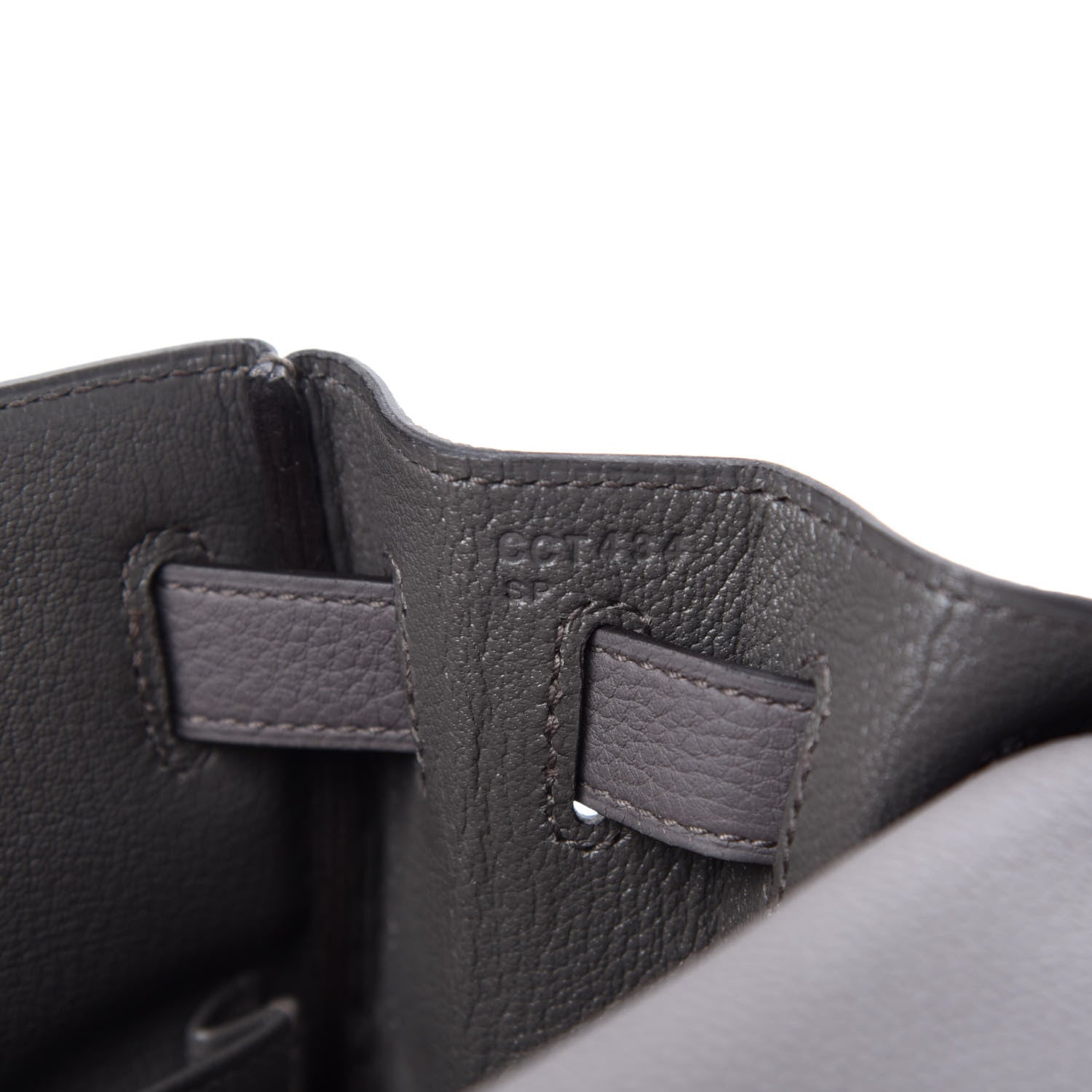 Hermes Togo Kelly Retourne 28 Etain 9 of 11