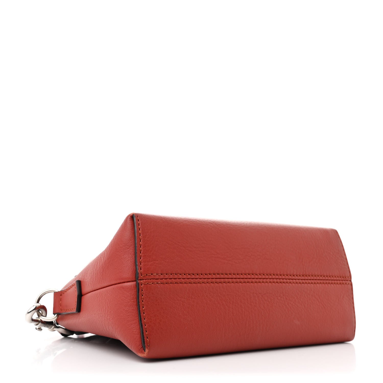 Fendi Vitello Dolce Mini By The Way Boston Bag Burgundy 4 of 10