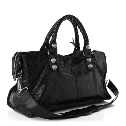 Balenciaga Agneau Giant 21 Silver Hardware Part Time Black 4 of 11