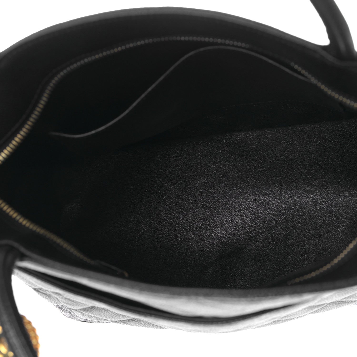 Chanel Caviar Quilted Medallion Tote Black 5 of 9