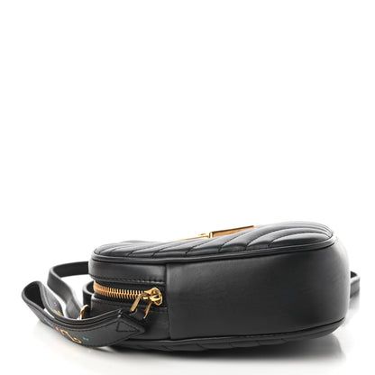Louis Vuitton Calfskin New Wave Heart Bag Black 4 of 11
