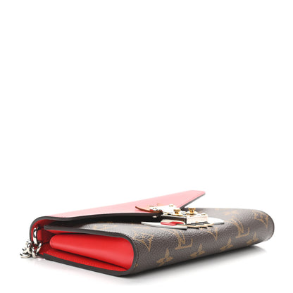 Louis Vuitton Monogram Tribal Mask Chain Wallet Rouge 4 of 10