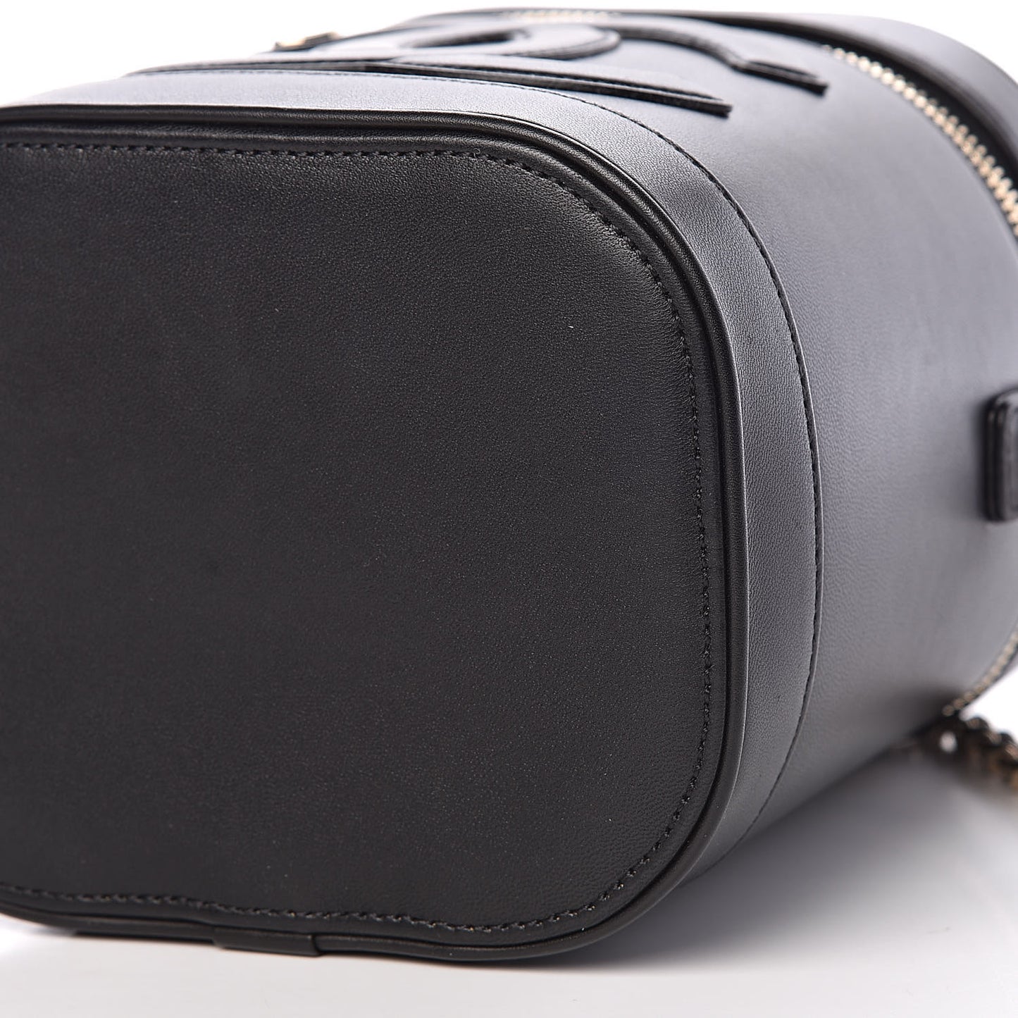 Lambskin Timeless Vanity Cosmetic Case Black