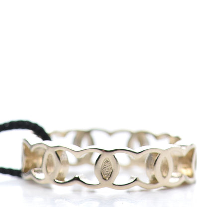 Chanel Metal CC Ring 50 5.25 Gold 5 of 10