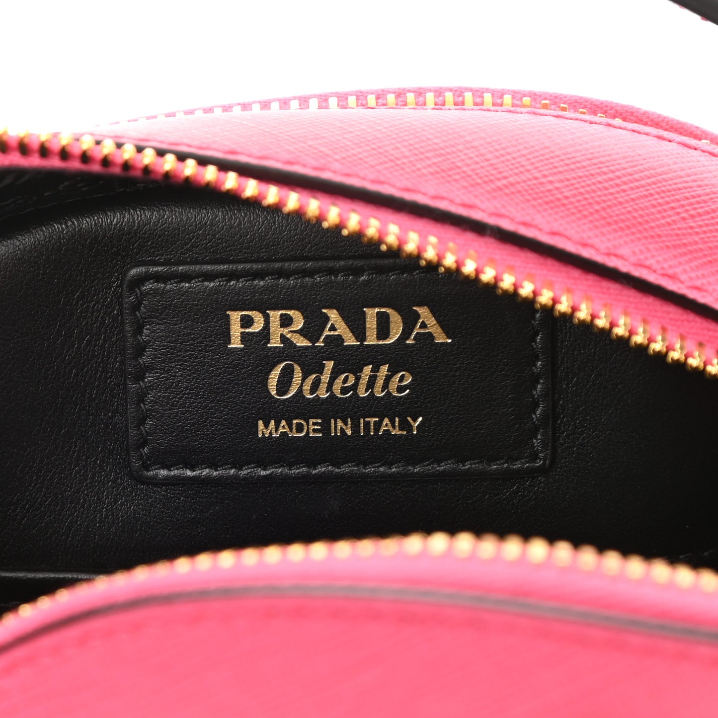 Saffiano Lux Odette Crossbody Magenta