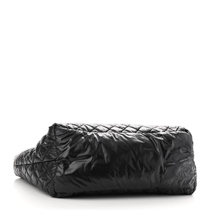 Chanel Nylon Quilted Large Coco Cocoon Tote Black 4 of 9
