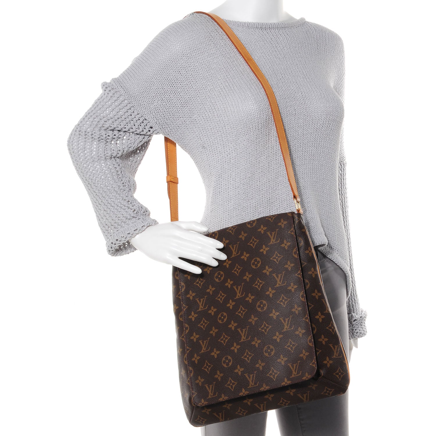Louis Vuitton Monogram Musette GM 2 of 9