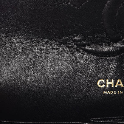 Chanel Caviar Quilted Medium Double Flap Black 11 of 12