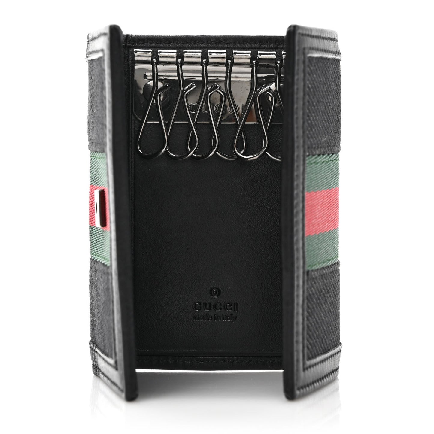 Denim Web 6 Key Holder Case