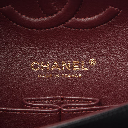 Chanel Caviar Quilted Medium Double Flap Black 6 of 7